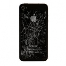 iPhone 4 Back Cover / Rear Glass Replacement (Black)